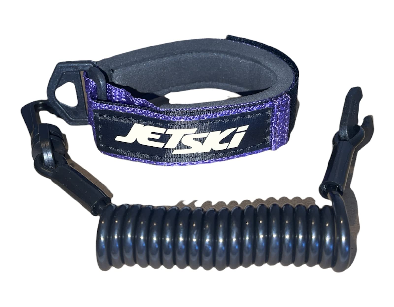 JLP Compatible with Jetski ATV Jet ski STX1100 ZXI Ultra STX15F X2 Pro Floating Wristband and lanyard Purple Black