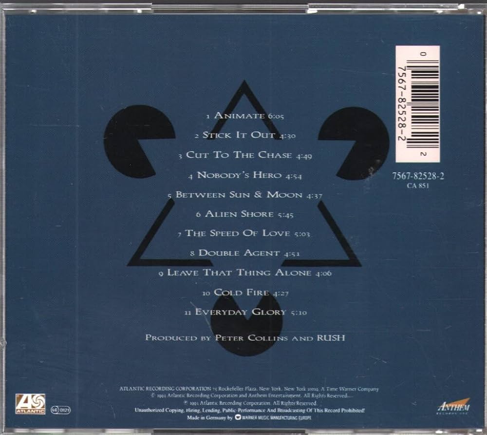 ラッシュ　カウンターパーツツアー　rush counter parts ‘94 Rush - Counterparts [Full Album] - YouTube