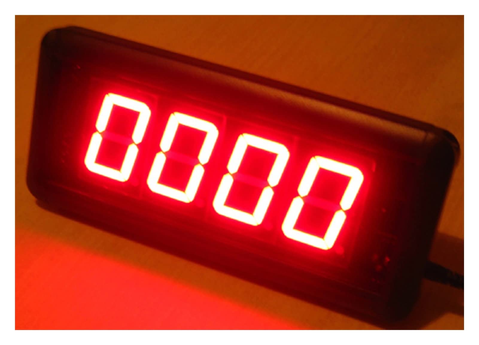 1.8 pulgadas de color rojo 9999 días Cuenta regresiva Reloj evento, examen, cuenta regresiva del día deportivo (HIT4-1.8R)