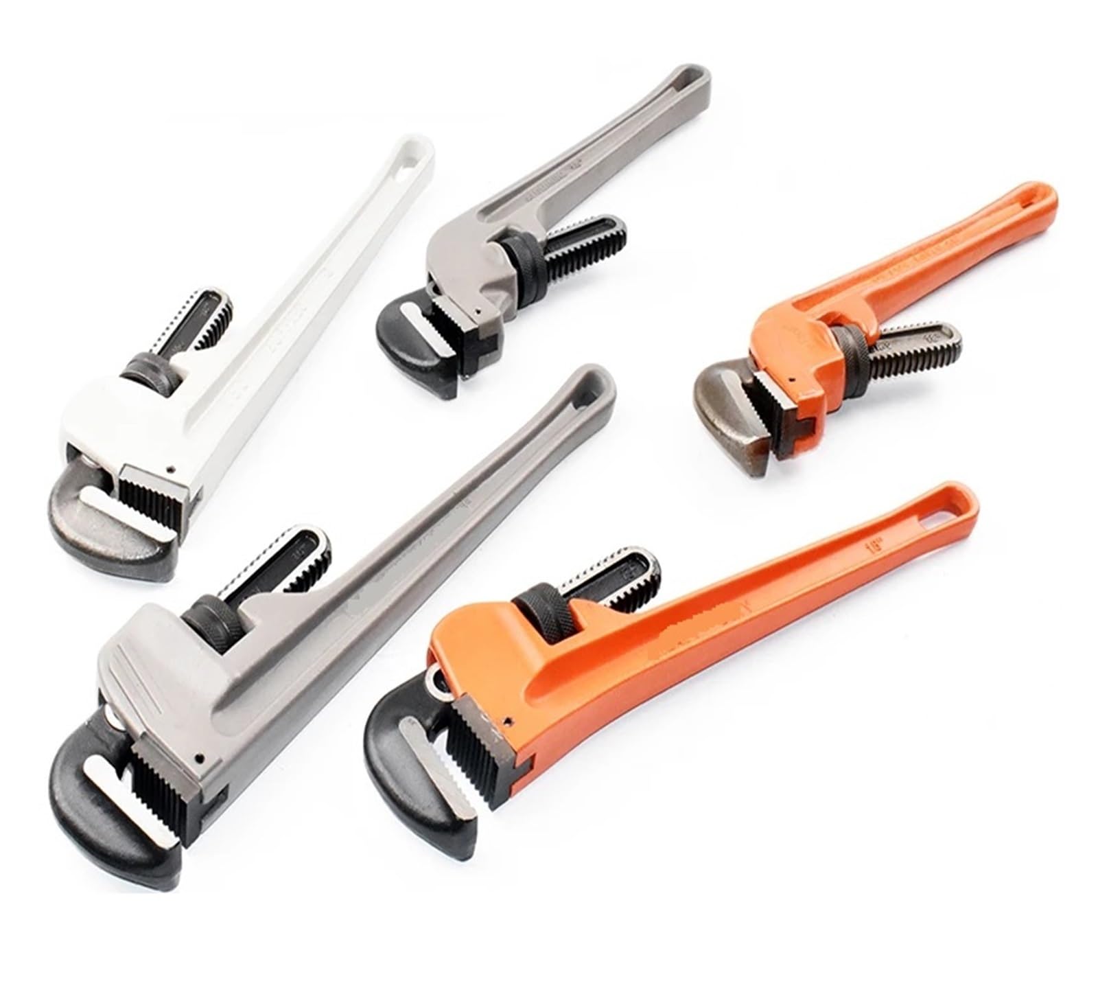 Llave inglesa, llave inglesa pequeña para tubos, Llave for tubos de alta resistencia, tipo americano, con carraca flexible y ajustable(36 Inch)