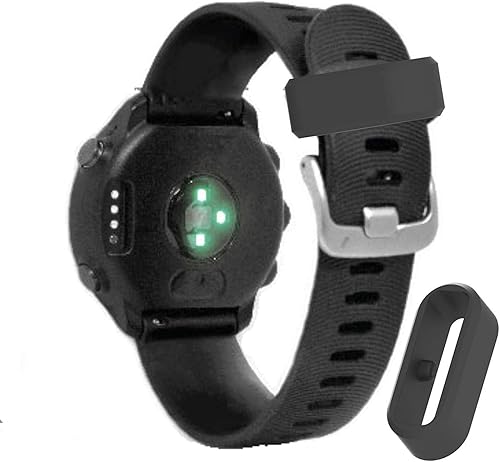 Miniatura 4 de FitTurn Anillos de sujeción compatibles con Fitbit Versa 3Versa 2Fitbit VersaVersa LiteVersa SE, accesorios de repuesto de silicona para reloj,