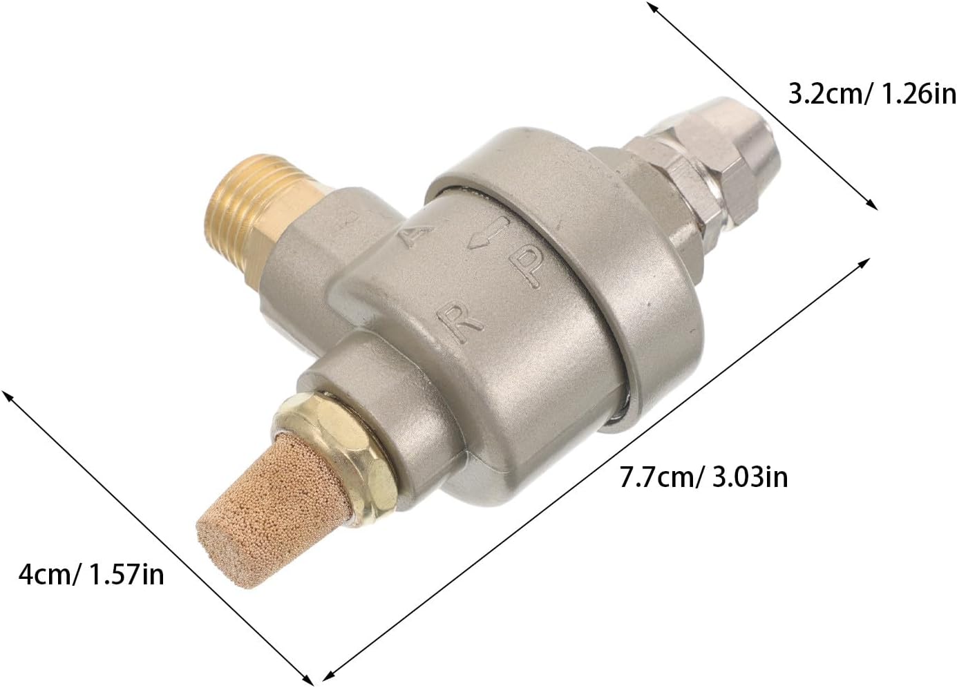 Quick Exhaust Release Valve: Tire Changer Machine Part - Dump Valve Pneumatic Control Accessory for Automotive Tire Changing Machines