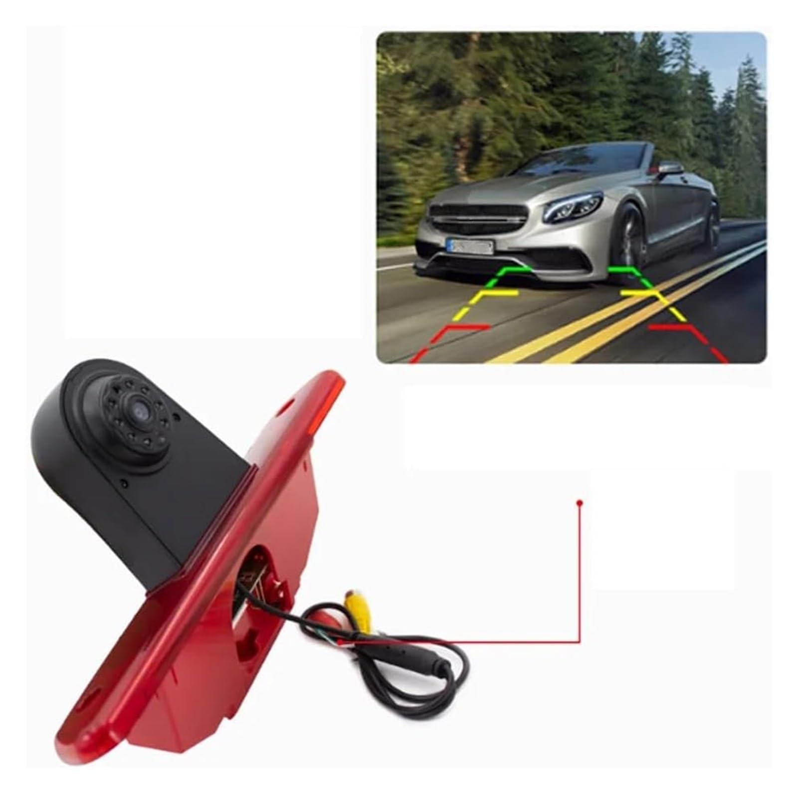 wasserdichte Auto Kamera Für Citroen Für Jumpy 2007-2016 Rückansicht Kamera Rückfahr HD Bremslicht Stop Lichter
