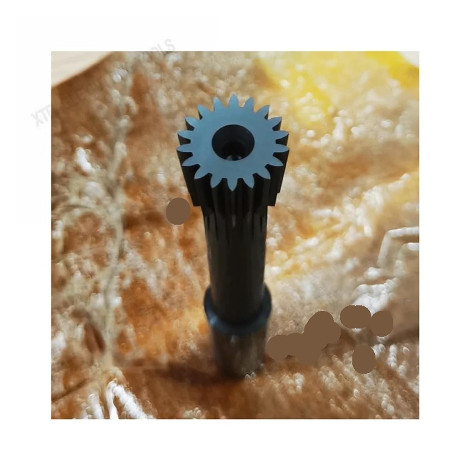 100mm Overall Length, HSS Module M1/M1.25/M1.5/1.75/M2/2.25/2.5/M3 Taper Shank Slotting Cutter, PA20/P25/PA30, M42, Customized(PA20,M3,12 Teeth)