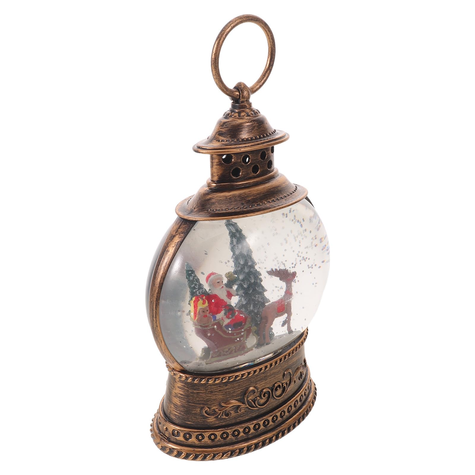 iplusmile Carillon Natalizio Sfera Luminosa Vintage in Plastica per Feste