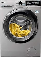 Zanussi Automatic Washing Machine, Front Load, Pro-Steam Inverter, 9 kg, Silver - ZW7F3946LS