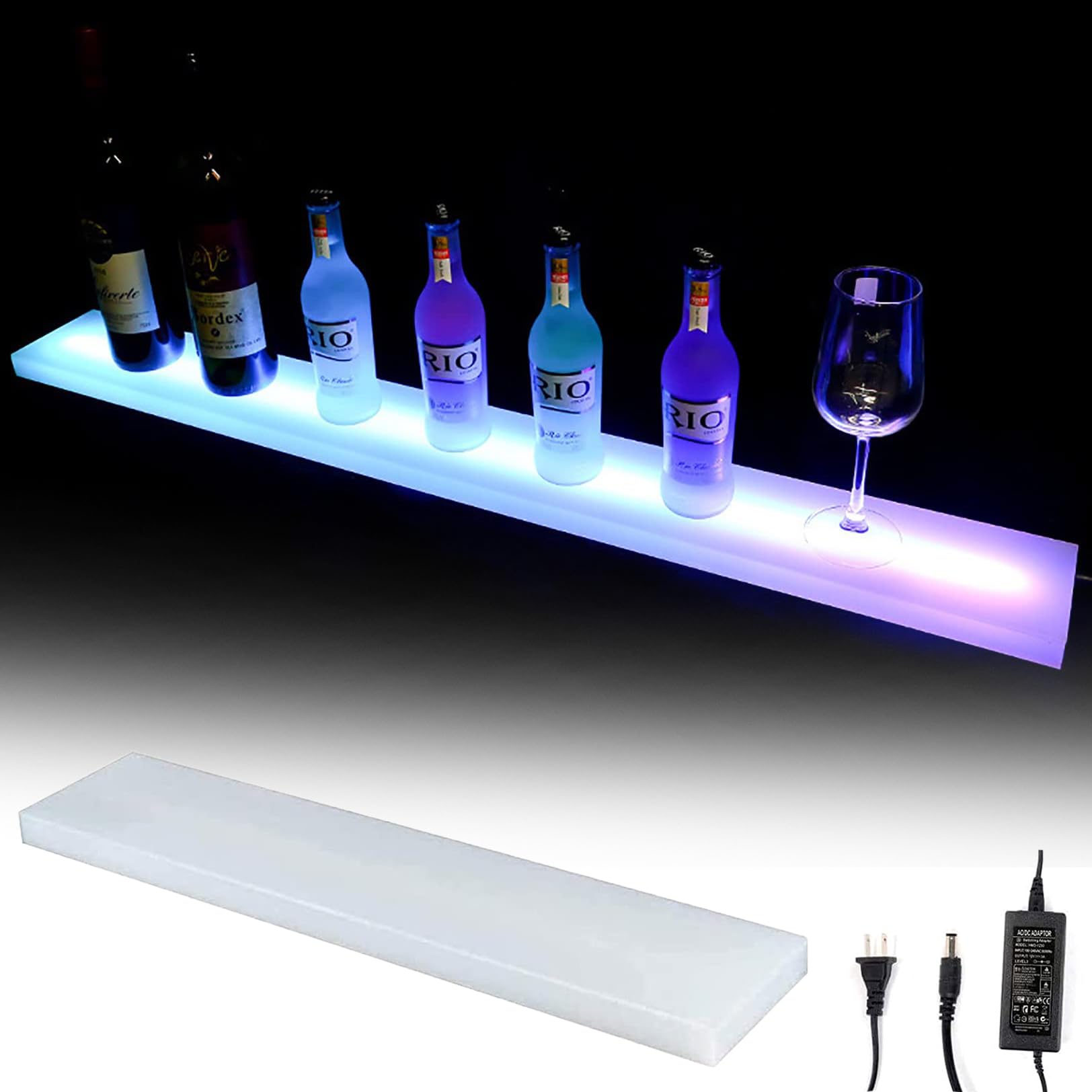 酒瓶ディスプレイ棚 LED発光 KTV バー用 ナイトクラブ用 led酒ボトル Amazon｜酒瓶ディスプレイ棚 LED発光 酒瓶ディスプレイ KTV バー
