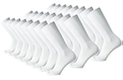 AND1 Men's Socks - Athletic Cushion Crew Socks (24 Pack)