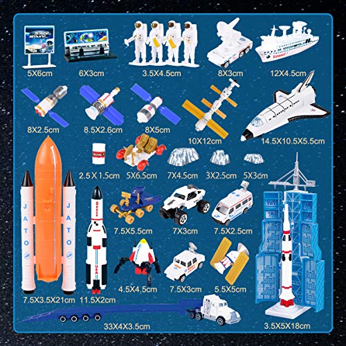 image for REMOKING Space Adventure Toy Playset, Educational Aerospace Toy Serie