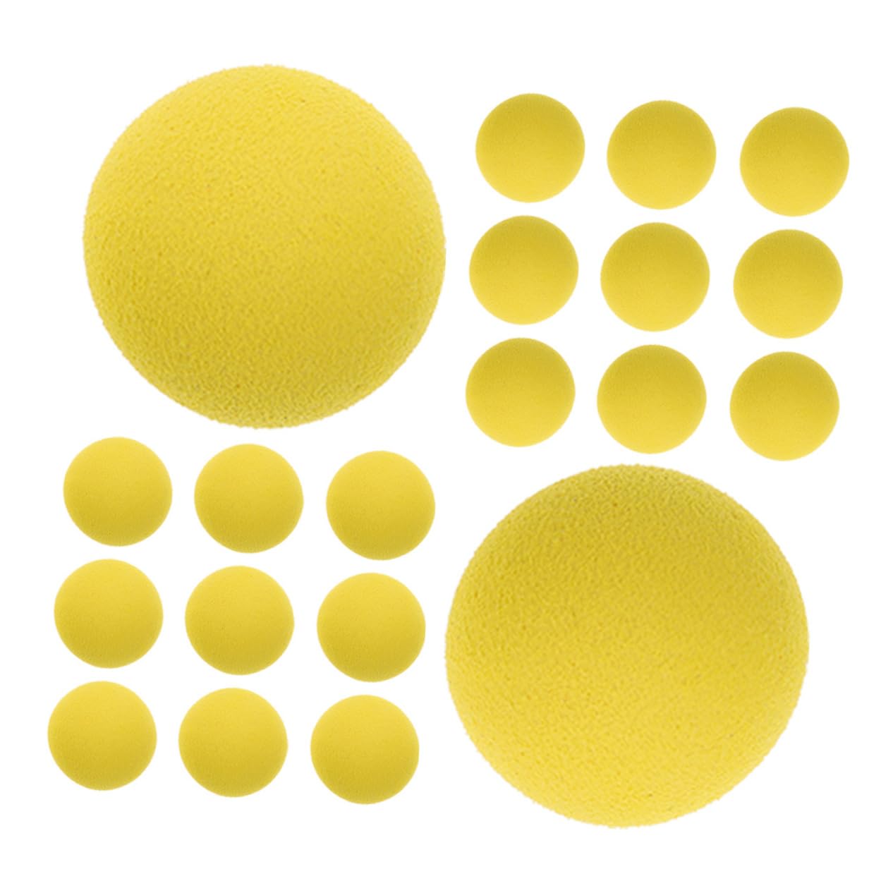 BESPORTBLE 36pcs Colored Eva Soft Balls Launch Balls for Hand Eye Coordination for Decompression