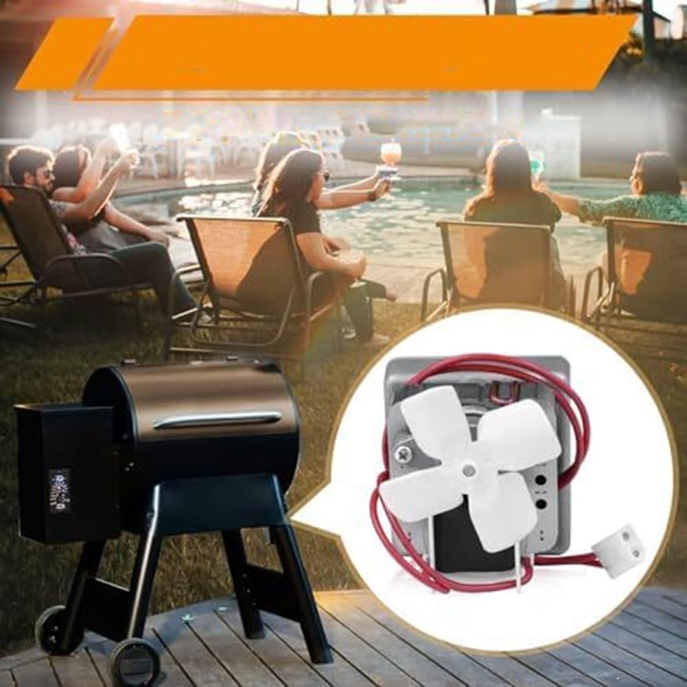 Moteur De Barbecue Pour Tourne Broche, Moteur D'alimentation Pour Barbecue - Rôtisseries Pour Grills À Granulés Remplace Le Moteur Theauger De 220 V, 50 Z 1,5/1,8/2,0 Tr/min(2.5rpm)