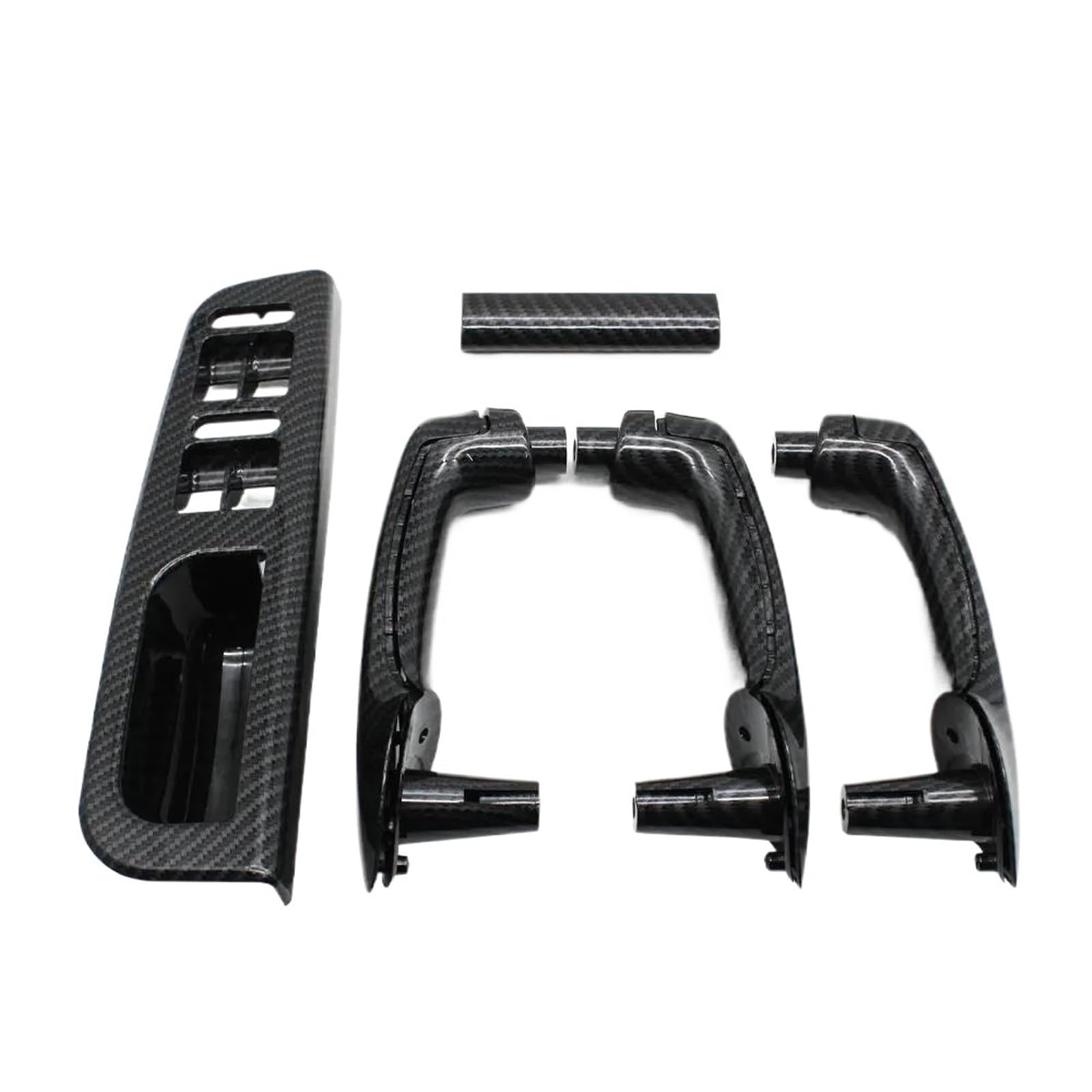 Hjtedhe Lhd 8Pcs Interior Door Handle Pull Trim Car Interior Door Pull Handle Trim Accessories For Golf 4 Mk4 1999-2004(Lhd 8Pcs)