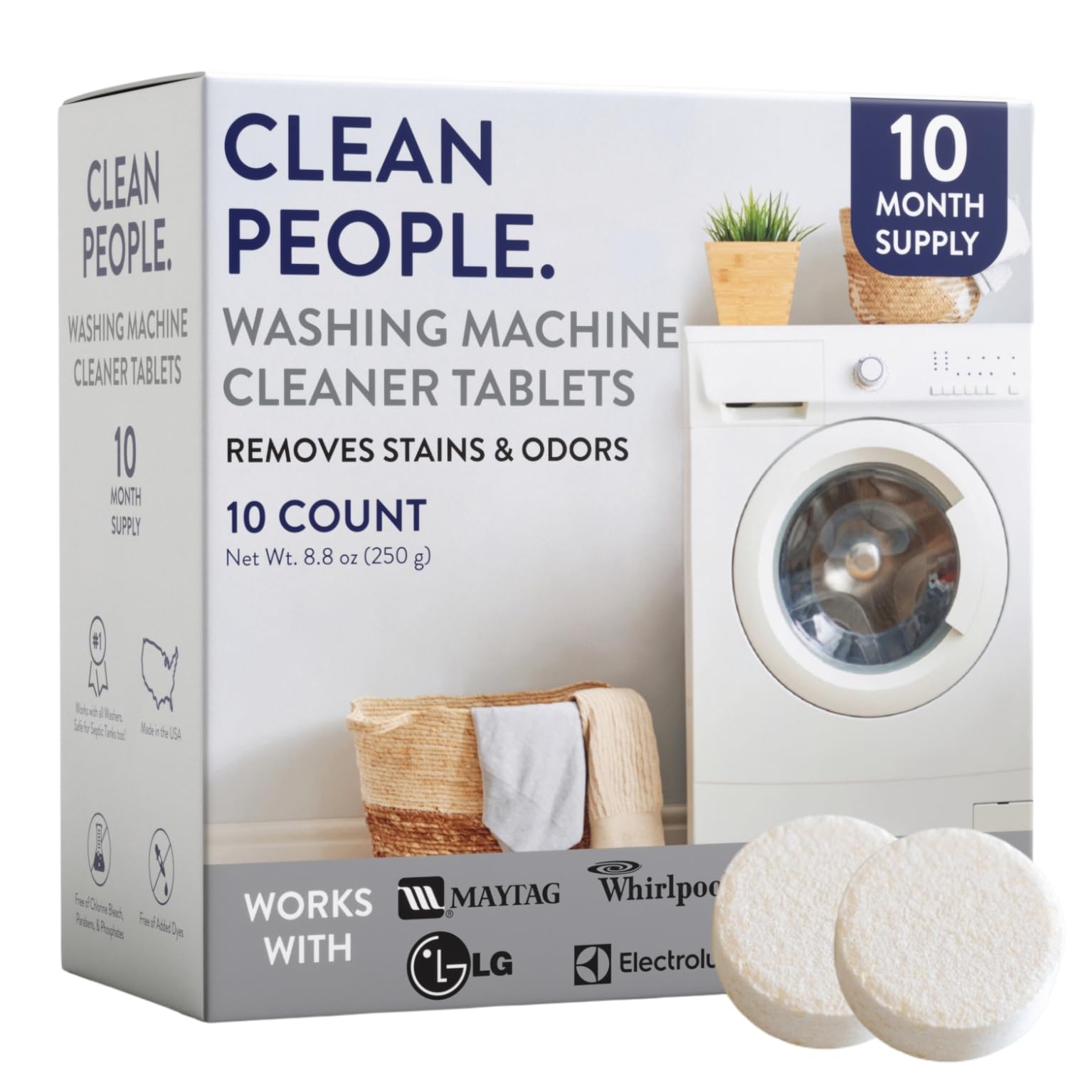 THE CLEAN PEOPLE Washing Machine Cleaner