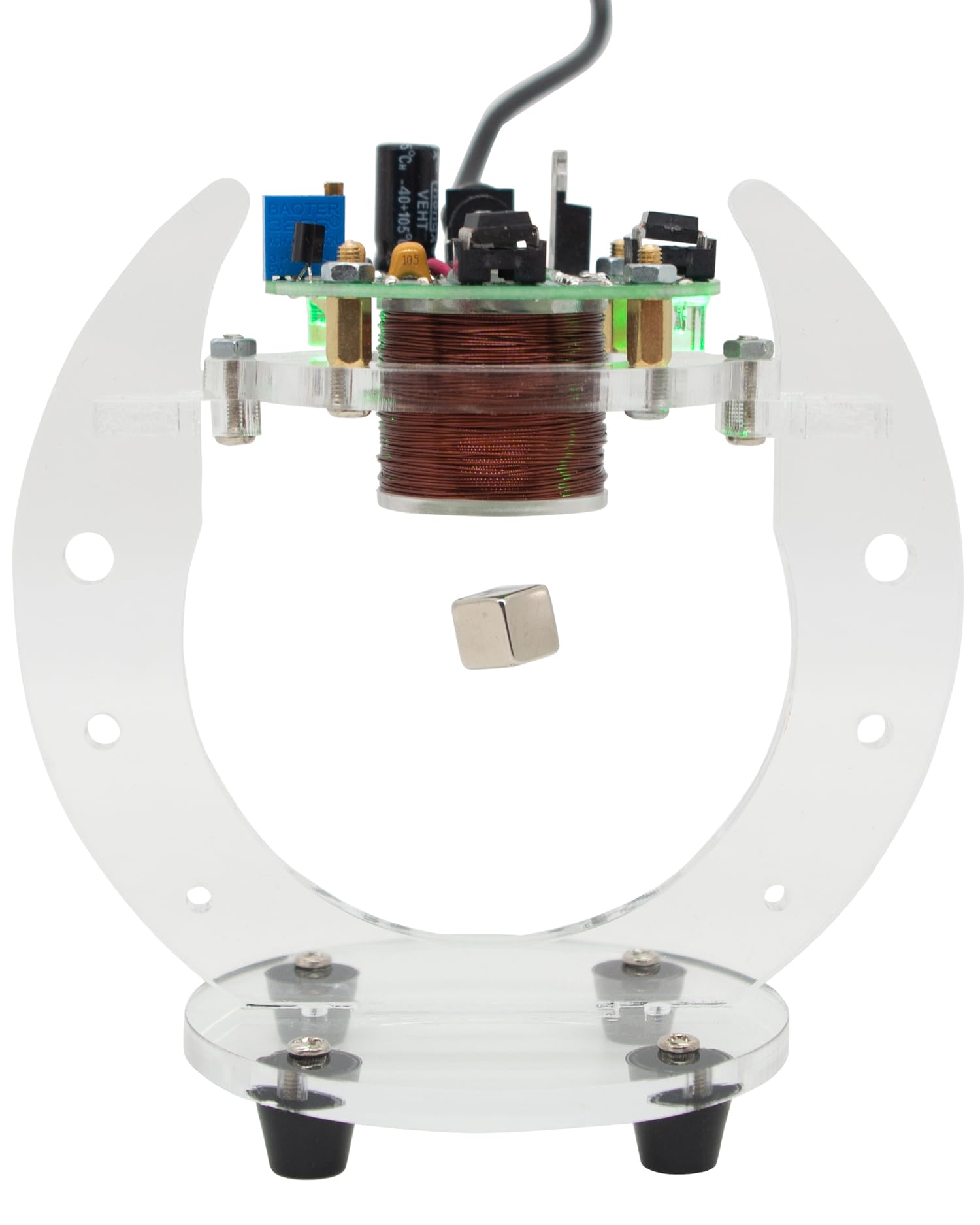 Educational Pull-Up Magnetic Levitation Kit, for Science Physics Teaching Experiment Model Gifts Toys