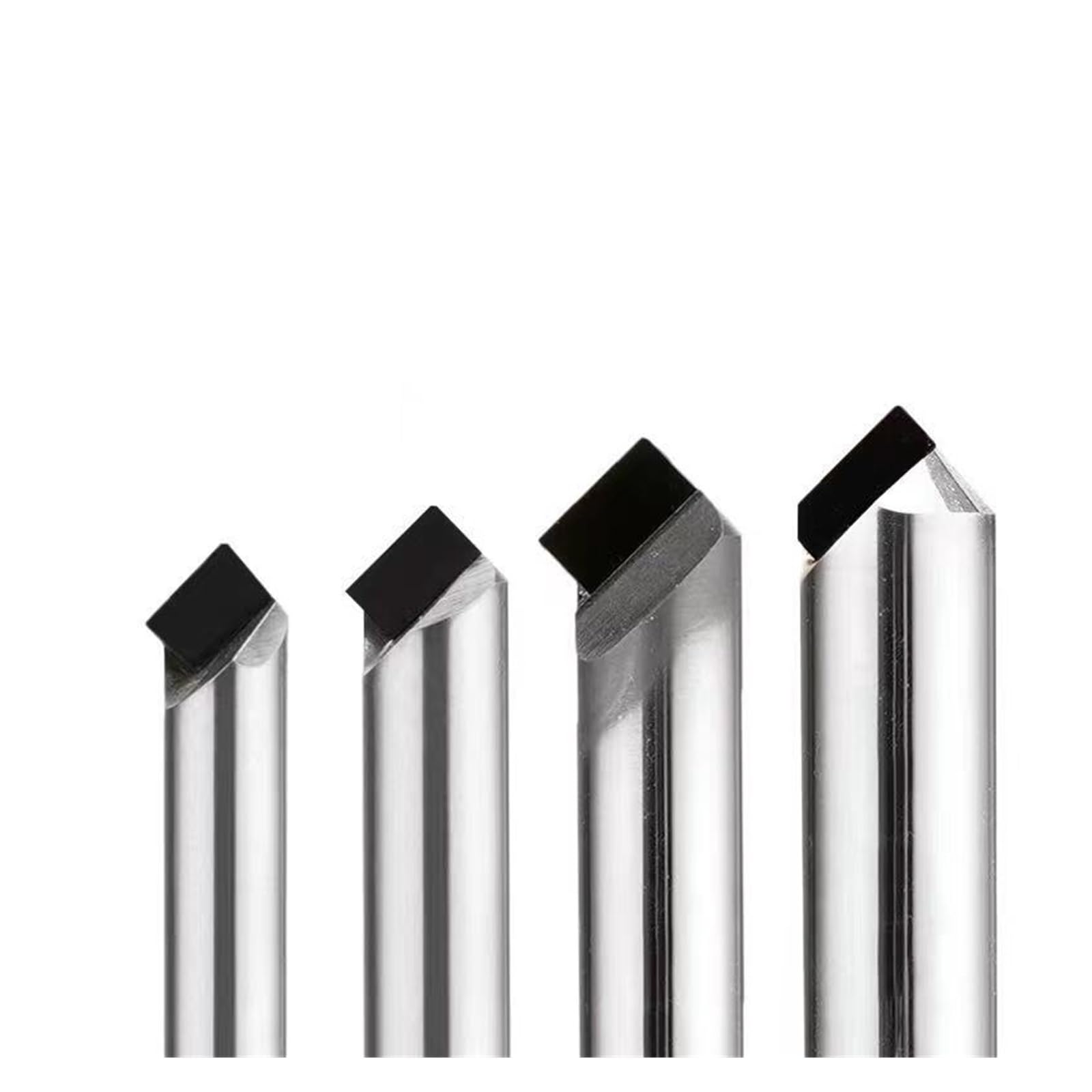 PCD Cortador de fresador de diamantes Herramienta de mecanizado de 90 grados material nuevo CNC Bits de grabado de grabado de carburo enrutador(10mm)