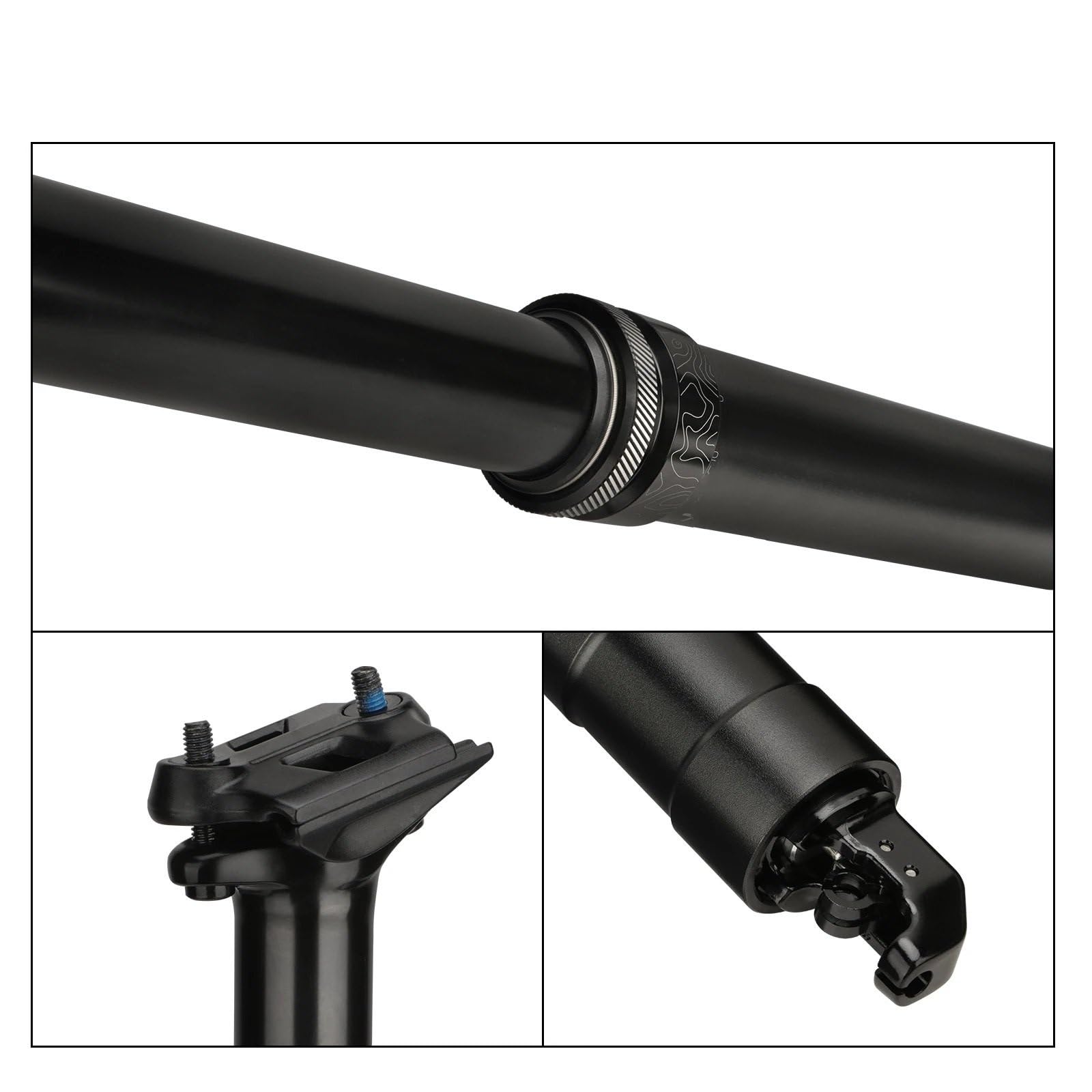 Tige de Selle vélo pour DH Cycling Tige de Selle de vélo Tube de Selle Hydraulique