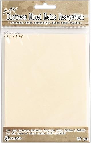 Ranger Mixtos Heavystock 4.25 x 5.5, papel, beige, 5.7 x 4.3 x 0.3in