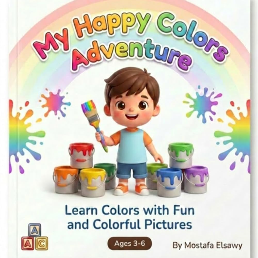 My Happy Colors Adventure: Learn Colors with Fun and Colorful Pictures (My Happy Learning Adventure)