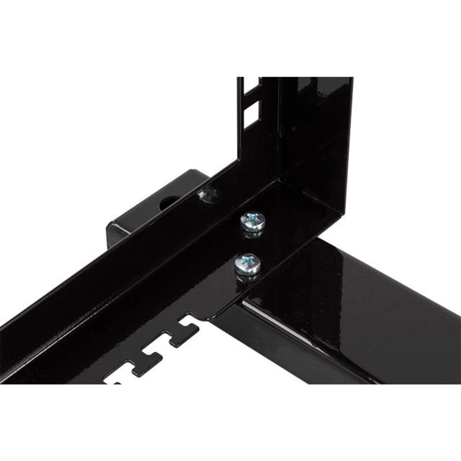 Server Rack 4U - Armadio Rack di Rete a Telaio Aperto in Metallo Resistente - Armadio di Rete con Trave Rinforzata per Apparecchiature di Rete e Server