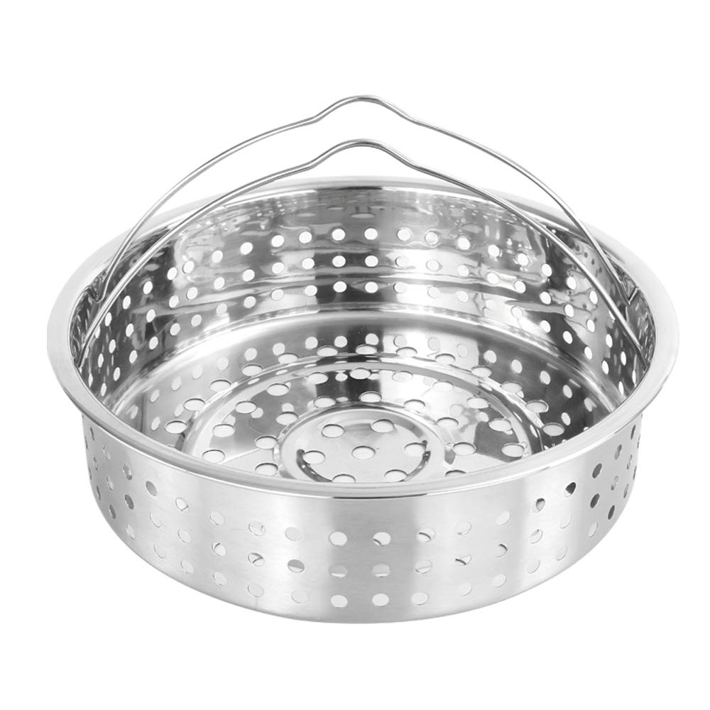 SkingwaSteamer Basket,Steamer Basket Insert for 6,8 Pots (Big Hole)