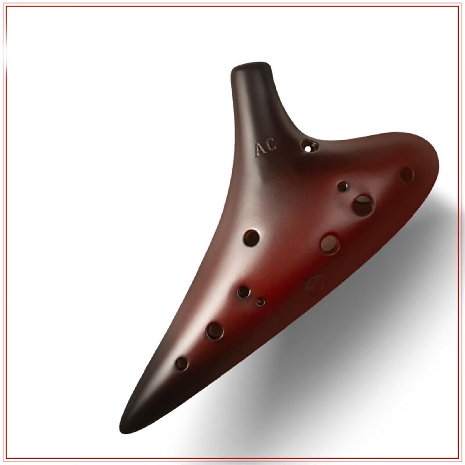 Okaryna 12 Otworowy Profesjonalny Instrument Treningowy Dla Początkujących Ocarina Dostrojony AC