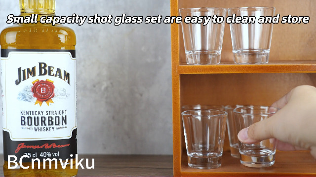 48 Pack 2oz Shot Glasses - 60ml Clear Heavy Base Round Shot - View #4