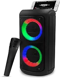 Caixa De Som Bluetooth Portátil Potente 18w Rms Usb Rádio Fm Microfone Rádio Fm