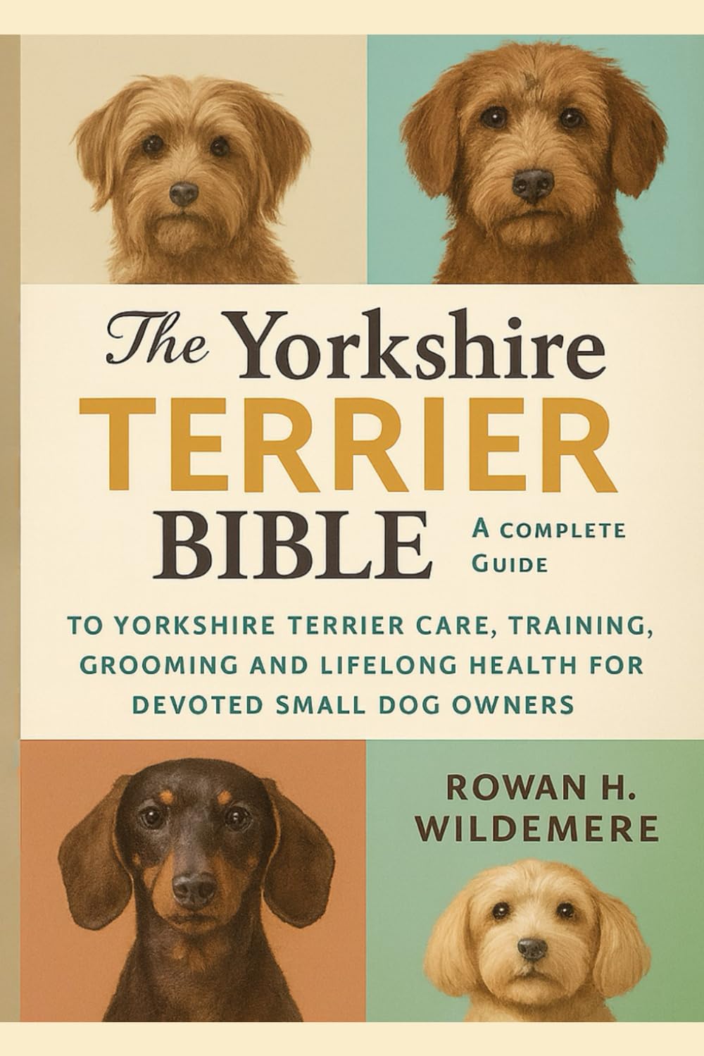 The Yorkshire Terrier Owner’s Bible: A Complete Guide to Yorkshire Terrier Care, Training, Grooming and Lifelong Health for Devoted Small Dog Owners