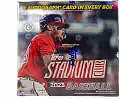 TOPPS STADIUM CLUB ＆ BOWMAN Amazon.com: 2023 Topps Stadium Club Baseball Compact Hobby