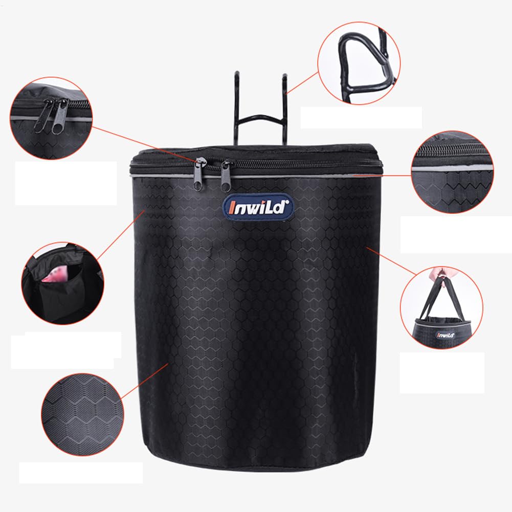 Remorque Chariot à Vélo Avec Coffre De Rangement Amovible Pliable 65l - Toute L'offre Animalerie