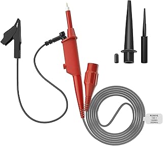 JUUTQA P2301C 300MHz Oscilloscope Probe 100:1 High Voltage 5KV Safety BNC Connector Plug for Digital Oscilloscope