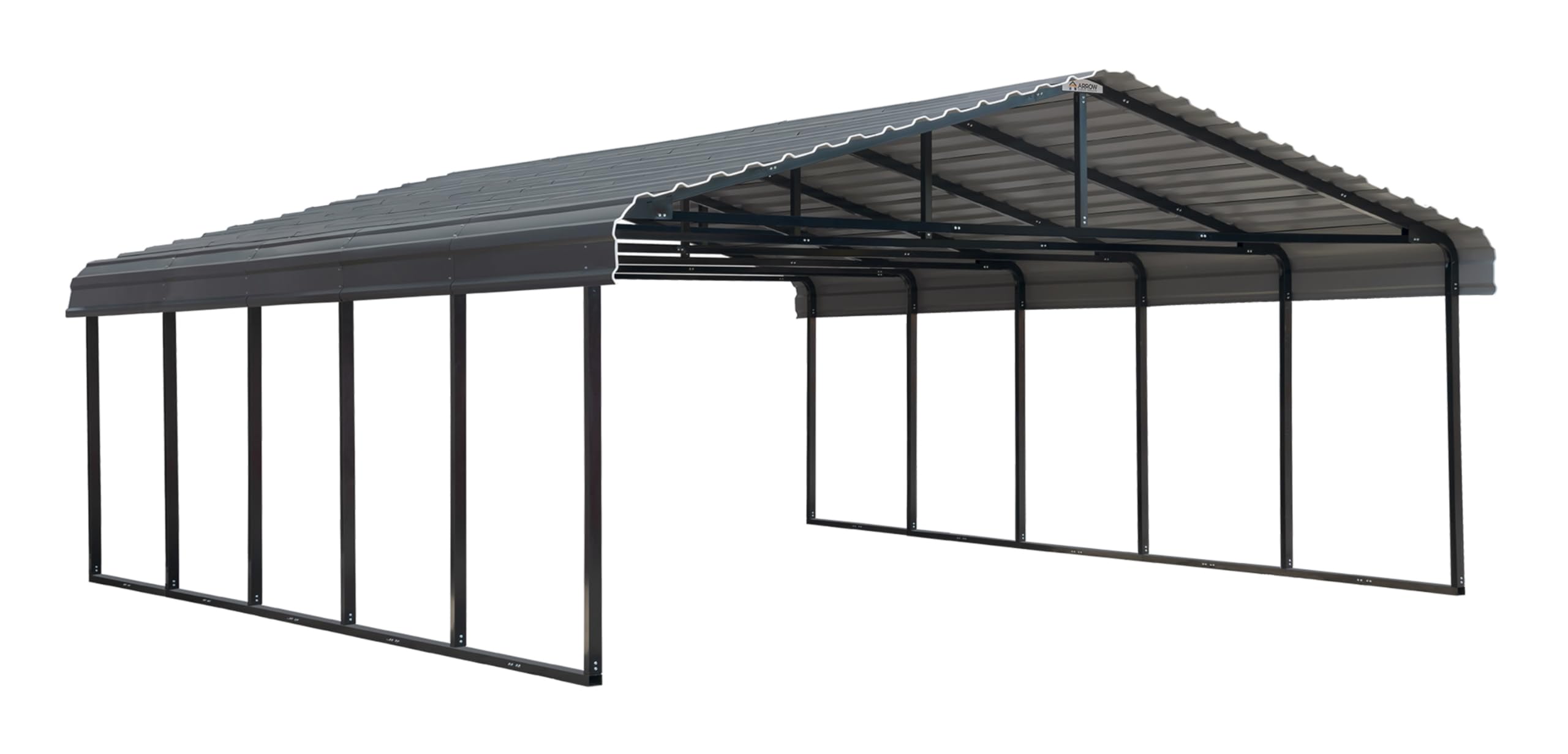 Arrow 20x24 Double Car Carport