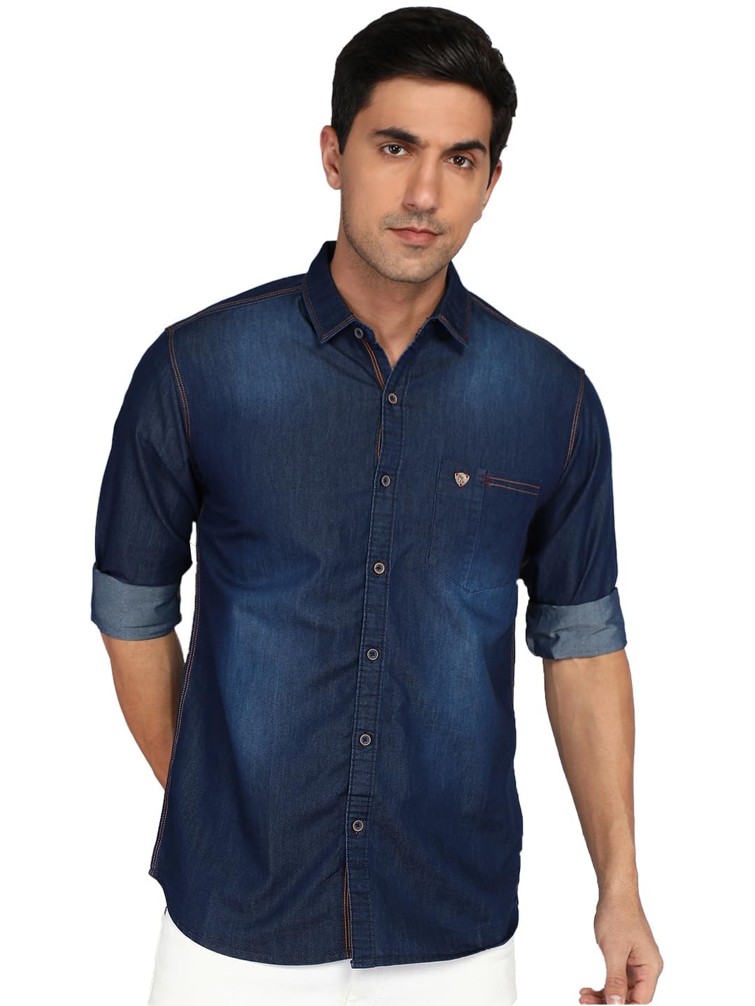 kuons avenue Men's Denim Casual Shirt | Denim Shirt for Men-picture-12