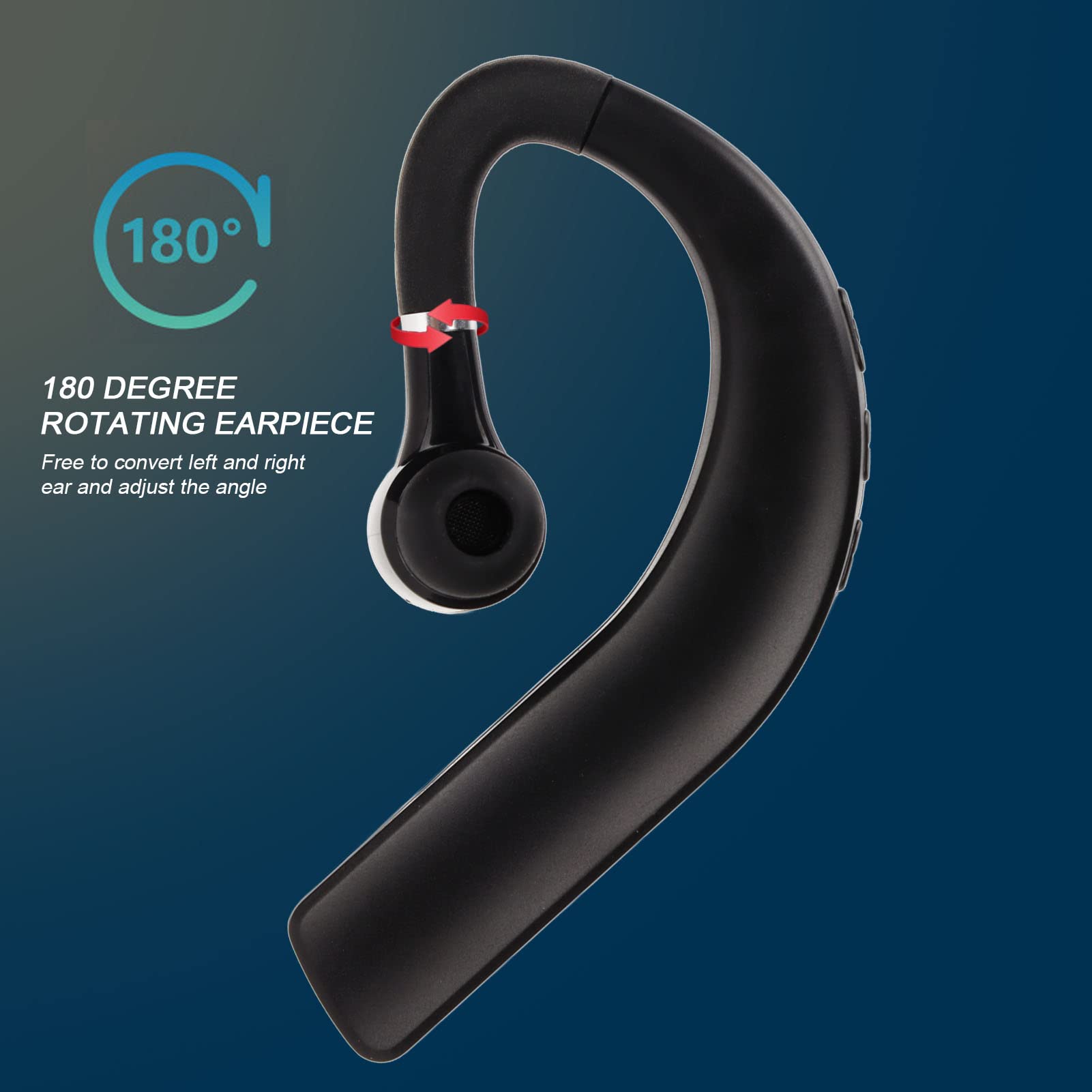 Oreillette Bluetooth, Oreillette Mains Libres Bluetooth 5.2