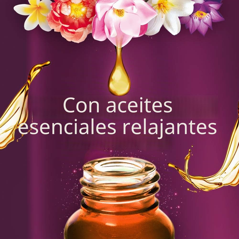 Vernel Aromatherapy Voglia di Maldive, Suavizante Lavadora Concentrado, Sensación de Perfume como recién lavado, 8 x 46 lavados, total 368 lavados