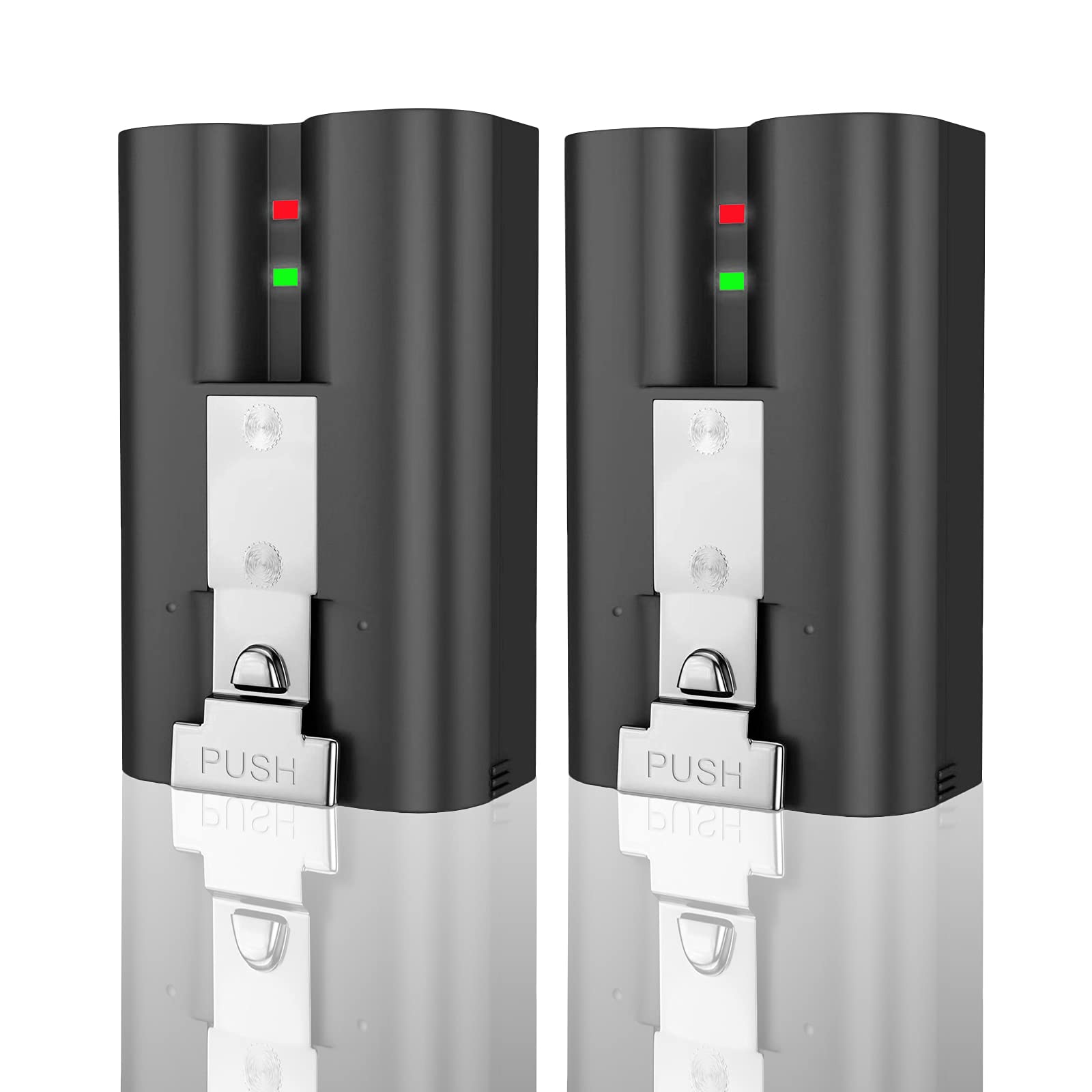 2PCS 6040mAh Rechargeable Replacement Battery for Ring-Doorbell Camera 1 and 2, Spotlight Camera and Stick Up Camera (battery-2pcs)