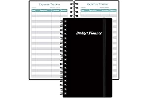 Budget Planner - A6 Expenses Tracker Notebook