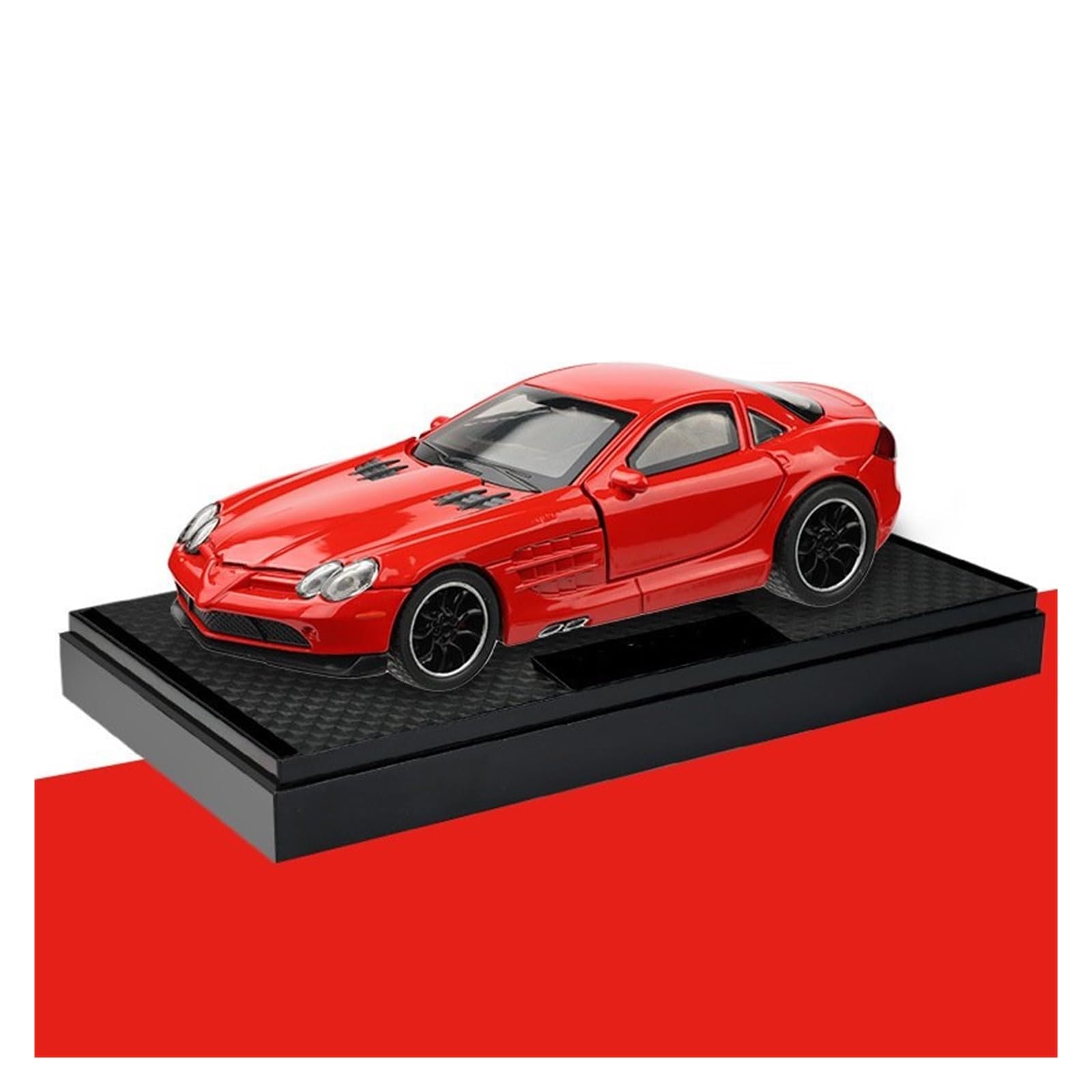 MOCALUX Scale Die-Cast Model Car 1:32 For BENZ For SLR Alloy Die Casting Model Car Ornaments(Red)