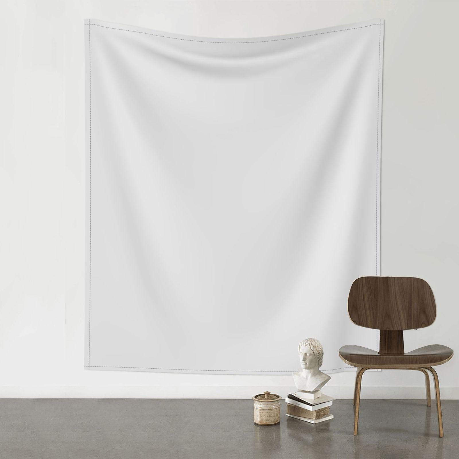 HJFCZH gray Prints 60x51in Wall Tapestry Bohemian Throw - Dorm Decor, Beach Blanket, Sofa Cover & Unique Gift