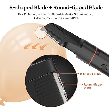 MAXGROOM Manscape Body Hair Trimmer for Men, Waterproof