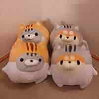 ボンレス犬とボンレス猫 ぬいぐるみ 4個セット ボンレス犬とボンレス猫