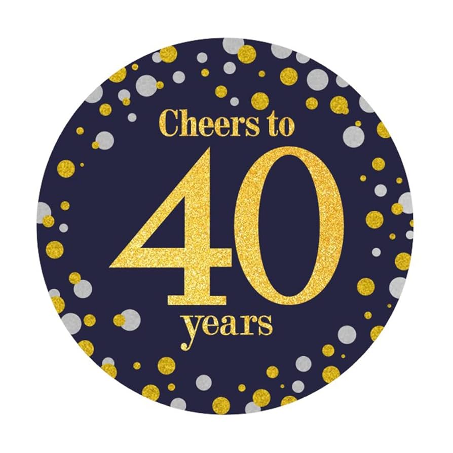 amazon-com-black-and-gold-cheers-to-40-years-sticker-labels-40th-birthday-party-favor-stickers-2-in-50-count-black-gold-toys-games for Free Printable Cheers To 40 Years Amazon.com: Black and Gold Cheers to 40 Years Sticker Labels - 40th Birthday Party Favor Stickers - 2 in - 50 Count, Black ,Gold : Toys & Games for Free Printable Cheers To 40 Years