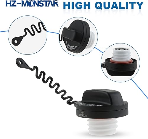 Miniatura 5 de 31392044 Tapa de gasolina compatible con Volvo S60 2004-2009/2011-2018 2007-2015 S80 2015-2018 V60 2003-2010 V70 2010-2017 XCC 60 20 08-2016 XC70