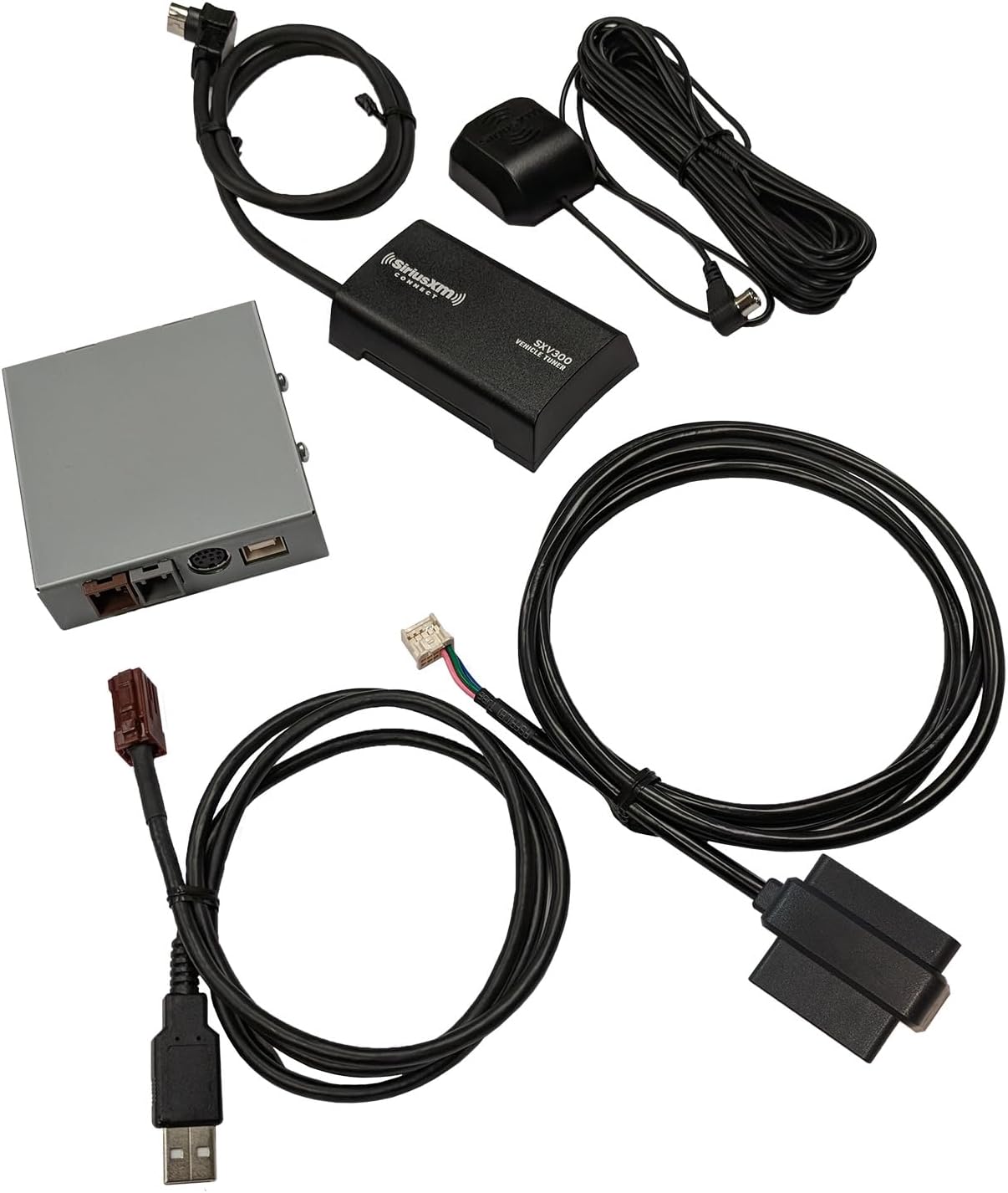 VAIS Technology GSR-MB04-w/Tuner Kit SiriusXM Satellite Radio Add-on Adapter - Compatible with Select Factory Mercedes- Automotive Grade Quality & DIY Installation
