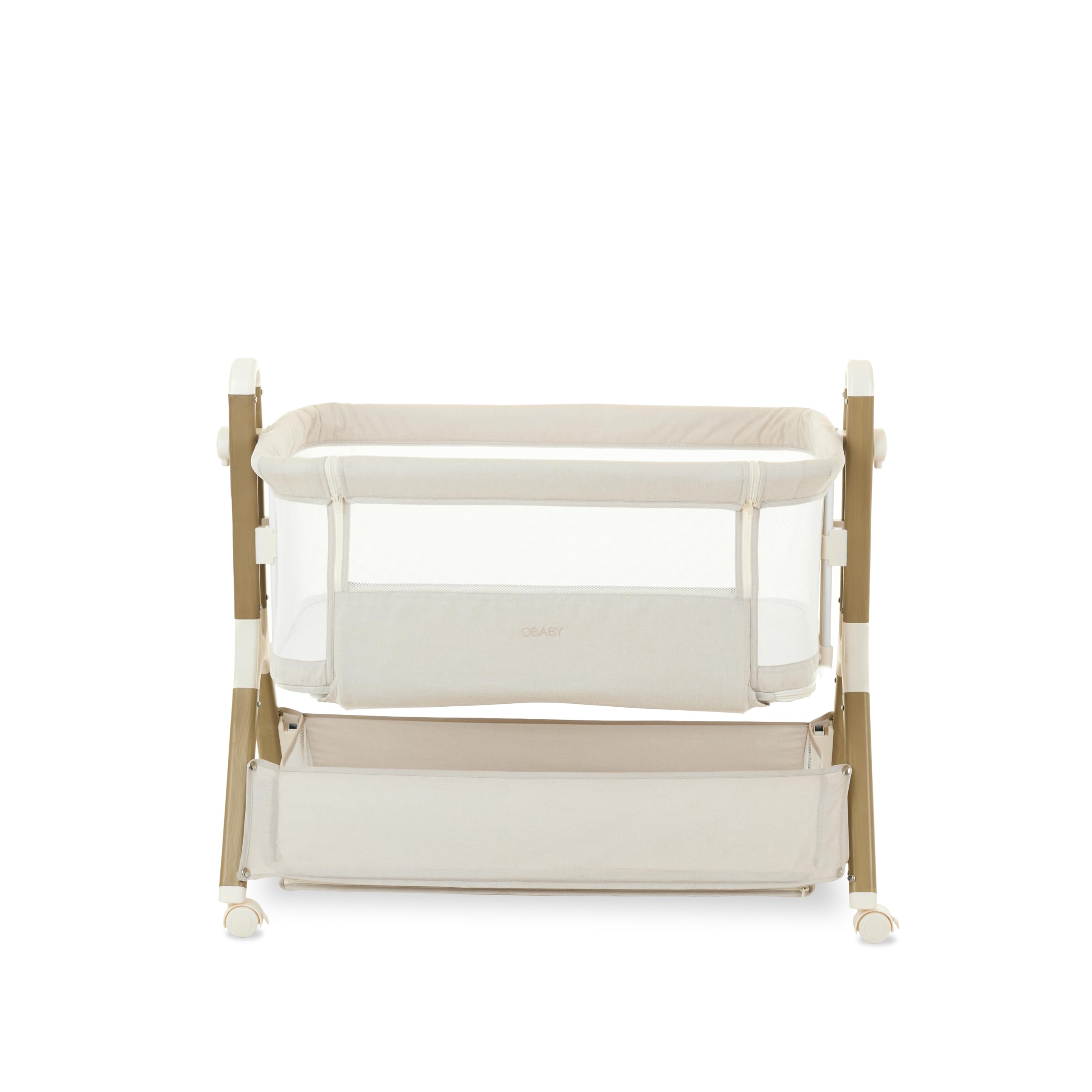 Obaby Bedside Crib, Oatmeal