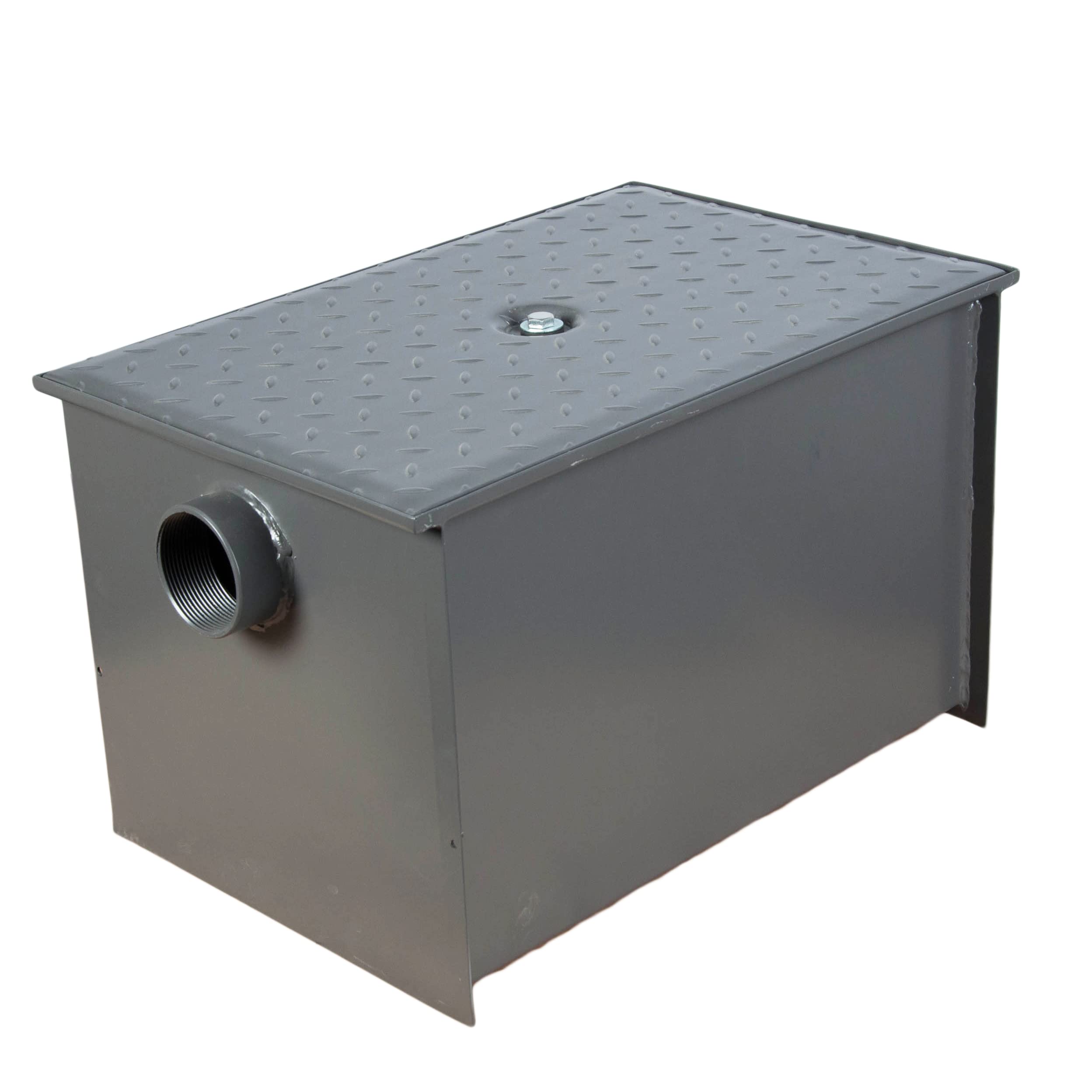 WentWorth 40 lb Grease Trap 20 GPM Gallons Per Minute Steel Interceptor