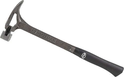 Dead On Herramientas - Martillo de acero (cara molida, 22 onzas) (DOS22M-HD)