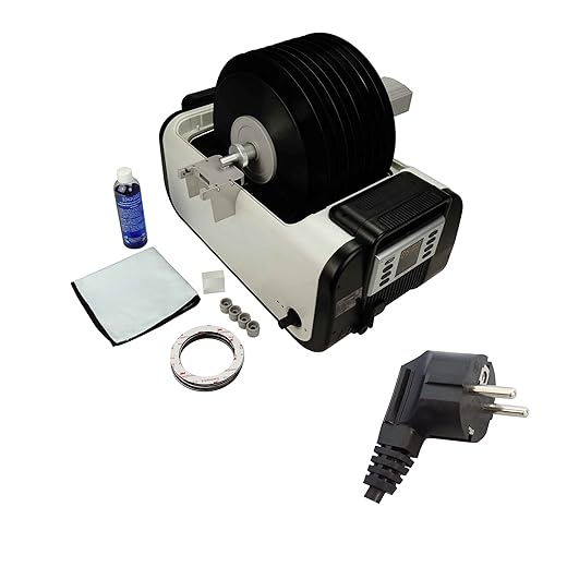 iSonic - P4875II+MVR+CSVR+KWx1 P4875II+MVR5 Motorized Ultrasonic Vinyl Record Cleaner, 110V (5-records)