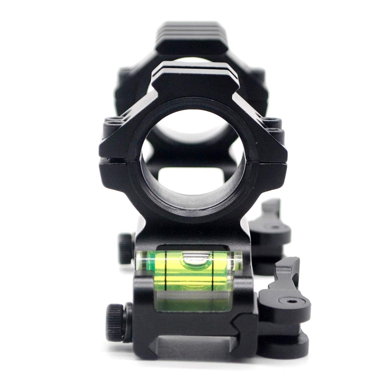 TRIROCK Tactical Cantilever Scope Mount with Picatinny Tops and Bubble