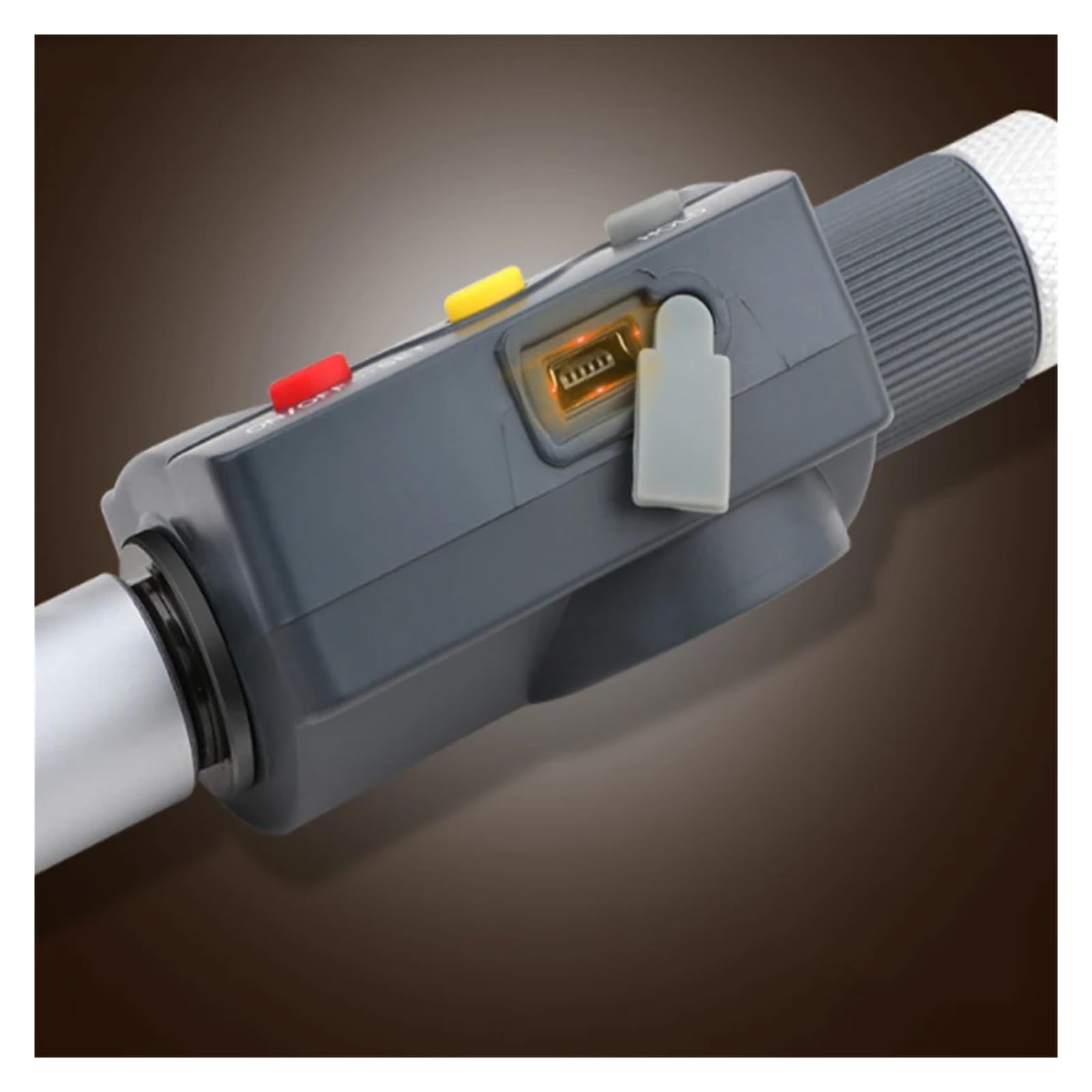 Innenmikrometer 0,001 mm, elektrisches digitales Dreipunkt-Innendurchmesser-Mikrometer mit LCD-Anzeige und Datenausgabe für wiederholbare Messungen(100-125mm)